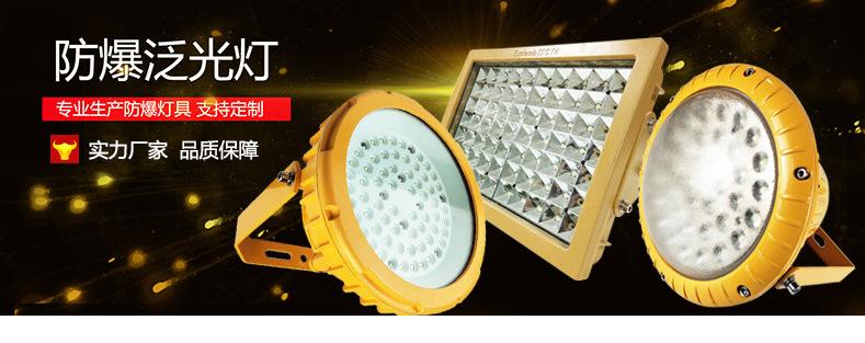 led高效節能防爆油站燈防水廠用照明燈50w150w200w圓形防爆泛光燈